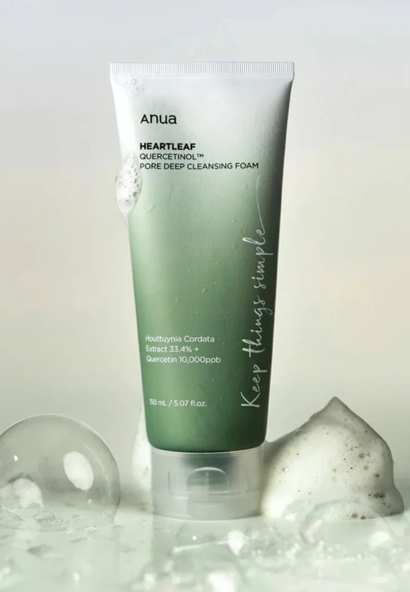 2. Heartleaf Quercetinol Pore Deep Cleansing Foam 150ml